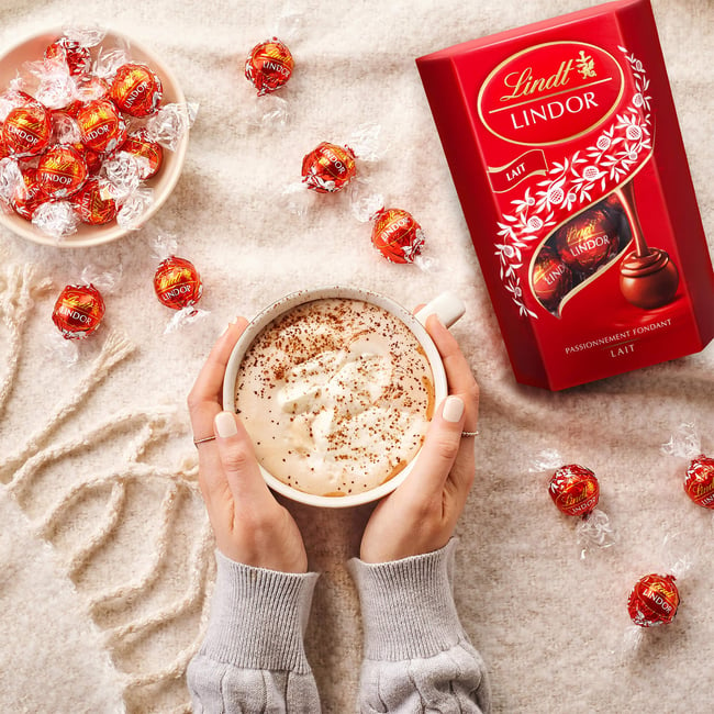 Lindt Lindor Pralinky Mléčná čokoláda